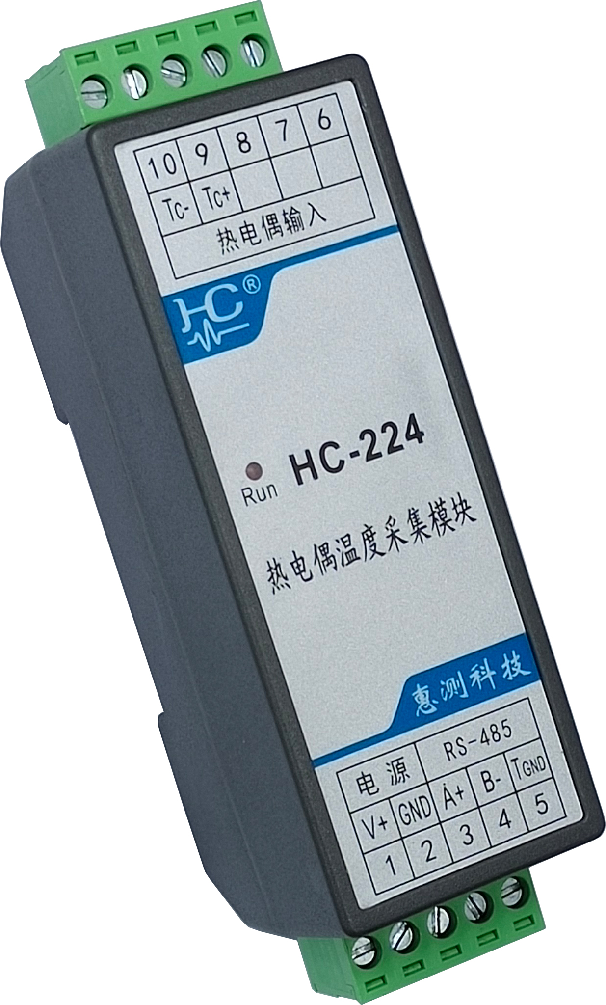 HC-224 单通道热电偶温度采集
